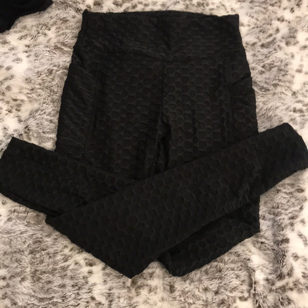 Texture leggings short length